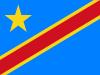 Flag of Congo (the Democratic Republic of the)